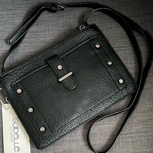 NWT ISABELLE VEGAN CROSSBODY SHOULDER BAG CLUTCH